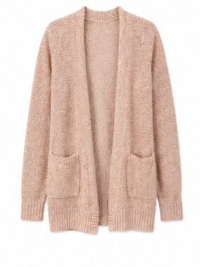 Urban Outfitters Pink Open Front Cardigan